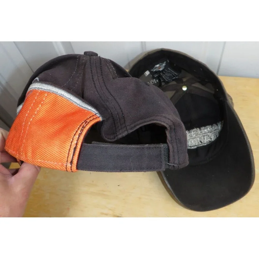 *Lot of 2* Harley Davidson Vintage Y2K Baseball Hats Screamin' Eagle O/S & LG